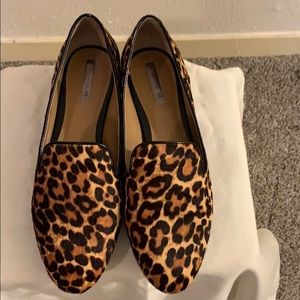 Tahari Cheetah Print Flats